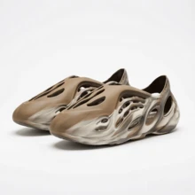 Men's Breathable Hollow Clog Shoes, Anti-Odor EVA Thick Bottom Slides, Lightweight Non-Slip Casual Sandals For Beach, Pool, Garden, Summer Outdoor Wear - 淺灰色 - 查看 6