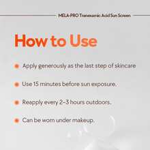 MELA-PRO Tranexamic Acid Sun Screen 100 mL – Protector Solar Facial Antimanchas con Ácido Tranexámico de Nine Less, Fotoprotección Avanzada de Amplio Espectro, Previene Manchas Solares, Melasma y Oscurecimiento, Textura Ligera Hidratante sin Efecto Graso, No Deja White Cast, Ideal para Rutina Antiedad y Despigmentante, Skincare Coreano Premium 100 mL - Blanco - Ver 6
