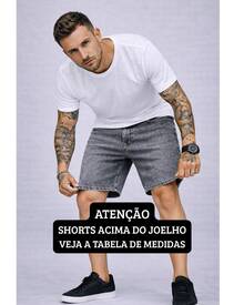 CVHM Jeans Men's Denim Shorts, 100% Cotton, SkyBasic Slim Fit, Original, Blue - Màu xanh lam - Xem 2