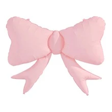 37 Stücke 16-Inch weißes Geburtstagsbanner mit rosa Schleifenförmigem Folie Ballon Set, geeignet für Geburtstagsdekoration - Übersicht 5