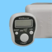 5个装指尖计数器，可复位数字显示，适用于编织、人数统计、计分、库存管理、钩编等。 - 百分 - 查看 12