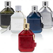 Dumon.T Nitro Collection For Men Perfume - Black/White/Red/Blue/Elixir, 3.4oz/100ml EDP,Suitable For Business Meeting & Family Gatherings,Birthday Gifts,Party Gifts,Valentine's Gifts,Wedding Gifts - 木質香調 - 查看 2