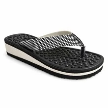 Women Flip-Flops - Đen và trắng - Xem 1