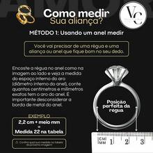 Pair Of 3mm Gold Wedding Bands + Diamond Solitaire | Couple's Engagement Rings In Premium 316L Stainless Steel | Luxury Design | Does Not Tarnish - Gold - View 5