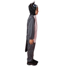 LA CASA ENCANTADA Disfraz Primavera Mapache Unisex Niño - Gris Claro - Ver 6