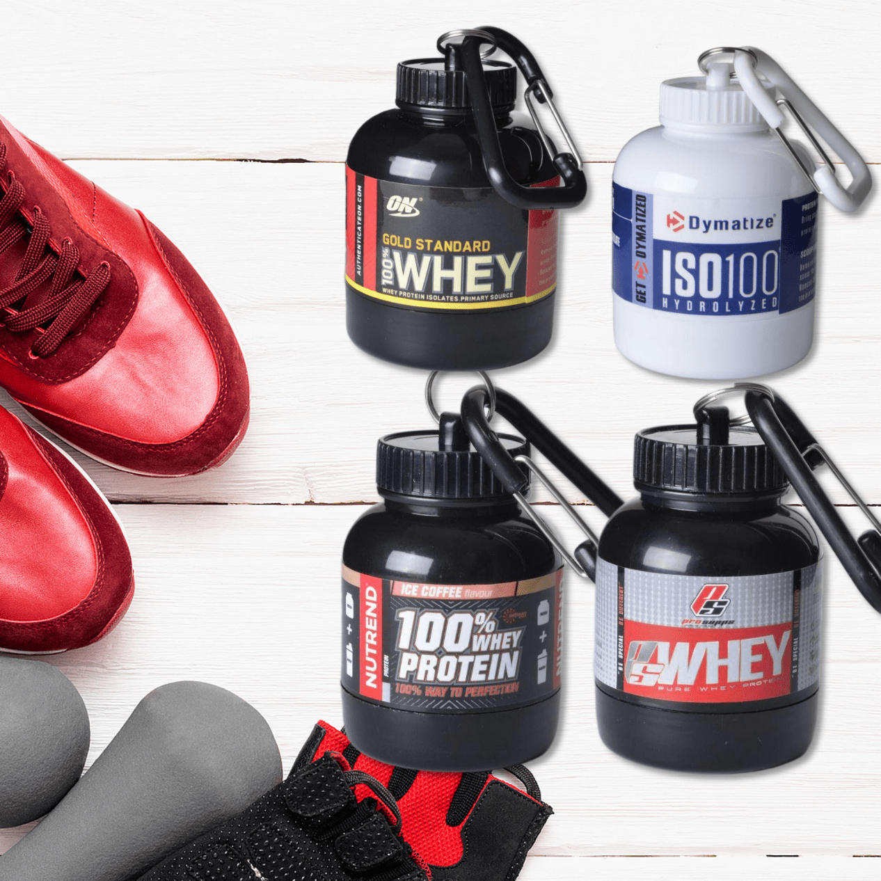 Fashionable Mini Portable Protein Powder Funnel, Pill Bottle With Carabiner, Silicone Grip Pads For Weightlifting Gloves, Spray Bottle Holder, Multi-Function Outdoor Elastic Rope Clip - Practical Gift For Fitness And Outdoor Enthusiasts, Event Giveaways, Suitable For Gym And Outdoor Activities