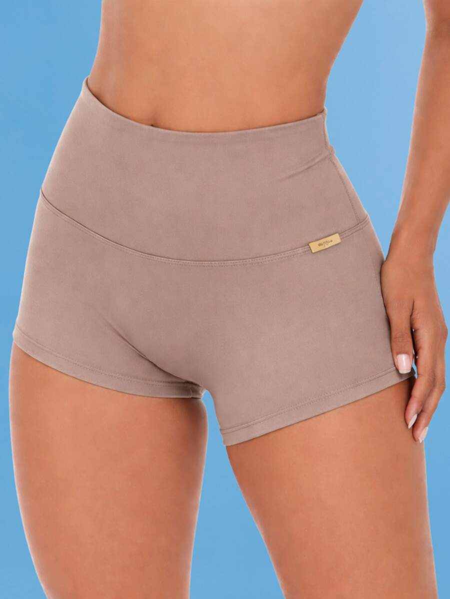 Women's Smooth Midi Shaping Shorts By Tarelles - Chocolate Brown - View 1