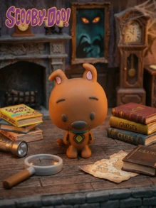 Warner Bros 1pc Scooby-Doo Official Blind Bag - 3D Collectible Mini Blind Box - Random Character Toy, Valentine's Day Gift - Multicolor - View 2