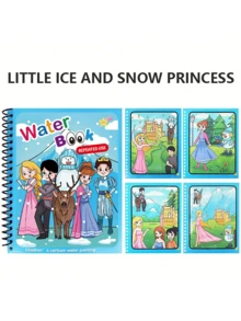 圣诞装饰魔法水彩画书，蒙特梭利玩具，可重复使用的涂色魔法水彩画书，益智玩具书（所有配件颜色和款式随机），办公，学校，绘画，学生，马克笔，文具，男孩，女孩，学习用品，水彩颜料，男孩玩具，儿童玩具，幼儿园玩具，返校季 - 彩色 - 查看 13