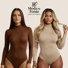 Kit 2 Peças (Marrom + Nude)