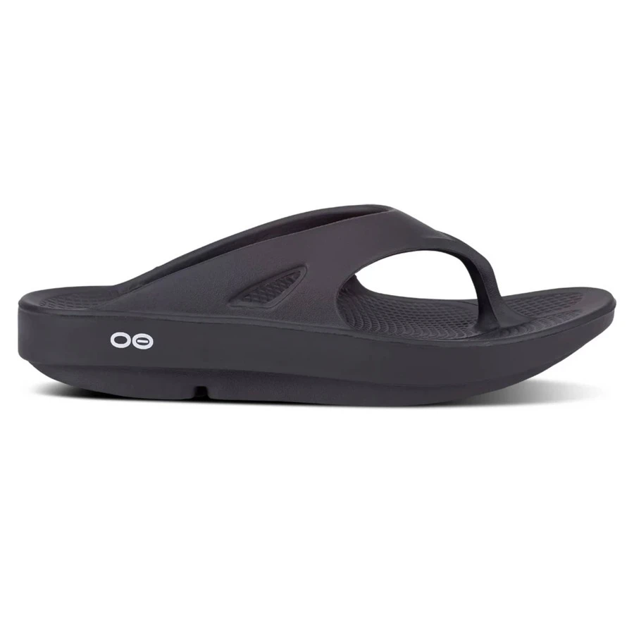 OOFOS OOriginal Unisex Recovery Sandals, Black - màu đen - Xem 1