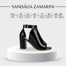 Zamarini Women's Ankle Boots Sandals, Comfortable, Soft, Casual - 黑色清漆 - 查看 7