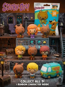 Warner Bros 1pc Scooby-Doo Official Blind Bag - 3D Collectible Mini Blind Box - Random Character Toy, Valentine's Day Gift - Multicolor - View 9