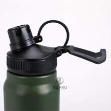 Garrafa Térmica 700ml Inox Parede Dupla Á Qualidade Premium - Verde - Visão 6