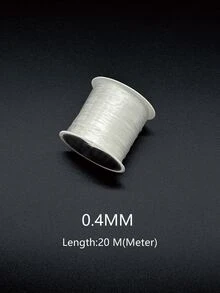 Transparent PP Fishing Line, Non-Elastic Beading Thread, 0.2-0.6mm, 5 Sizes Available, Lightweight, Waterproof, Non-Yellowing, Suitable For Hanging Balloons, Wreaths, Photos And Crafts, Nylon Rope, Crafts - Fishing Line - View 9