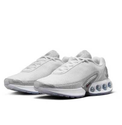  Zapatillas deportivas de mujer de Nike con amortiguación de aire, absorción de impactos y comodidad, modelo AIR MAX DN con suela duradera y antideslizante, en color gris y blanco, ideales para el uso diario y deportes al aire libre, referencia HQ3457-161