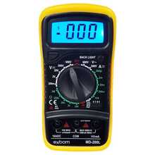 Digital Multimeter With Backlight, Beep, Battery, And Test Probe MD-200L - 200公升 - 查看 4