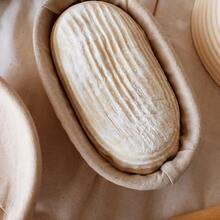 Versatile And Modern Rattan Bread Proofing Basket - Perfect For Sourdough And Artisan Breads, Food , Sturdy, Easy To Clean, Includes Liner Cloth - Multicolor - View 10