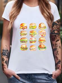 Women Outdoor Tees & Tanks - 白色 - 查看 2