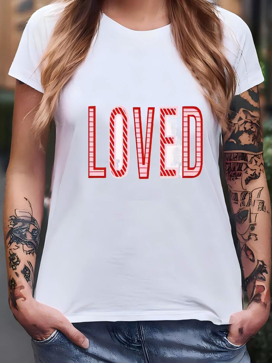 Christian Valentine John 3:16 Sweatshirt, Loved John 316, Religious Unisex Jumper, Gift For Girlfriend, Long Sve Pullover, Cozy Religious Camiseta - Blanco - Ver 1