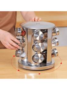 Organizador Especiero Giratorio de 12 Frascos - Ver 1