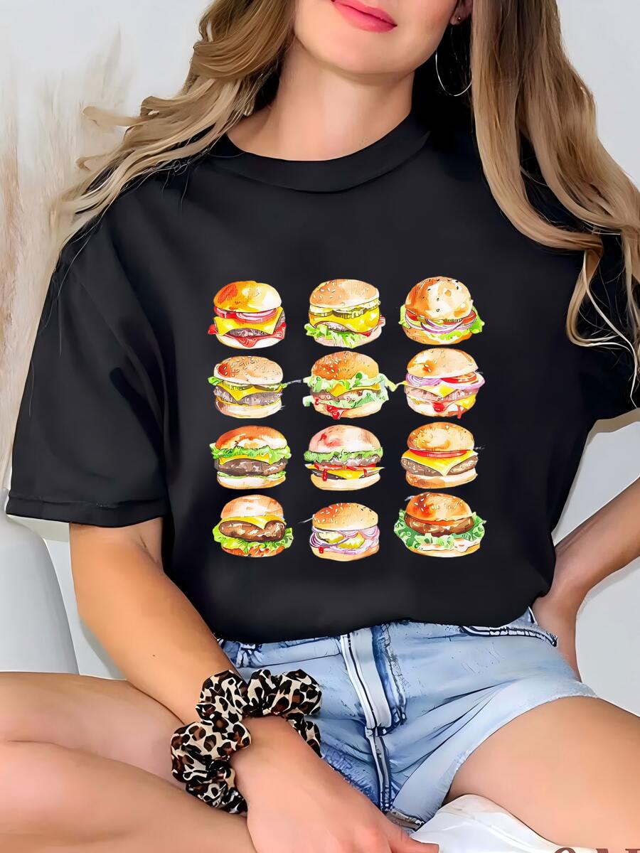 Women Outdoor Tees & Tanks - Black - View 1