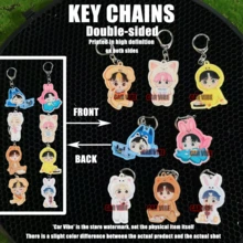 亚克力钥匙扣，KPOP SKZOO/SKZ卡通风格图案（双面不同款式），KPOP粉丝周边，汽车钥匙链挂件，钥匙扣，包包挂件，STAY立牌，STAY粉丝专属礼物 - SKZO雙面不同圖 - 查看 6