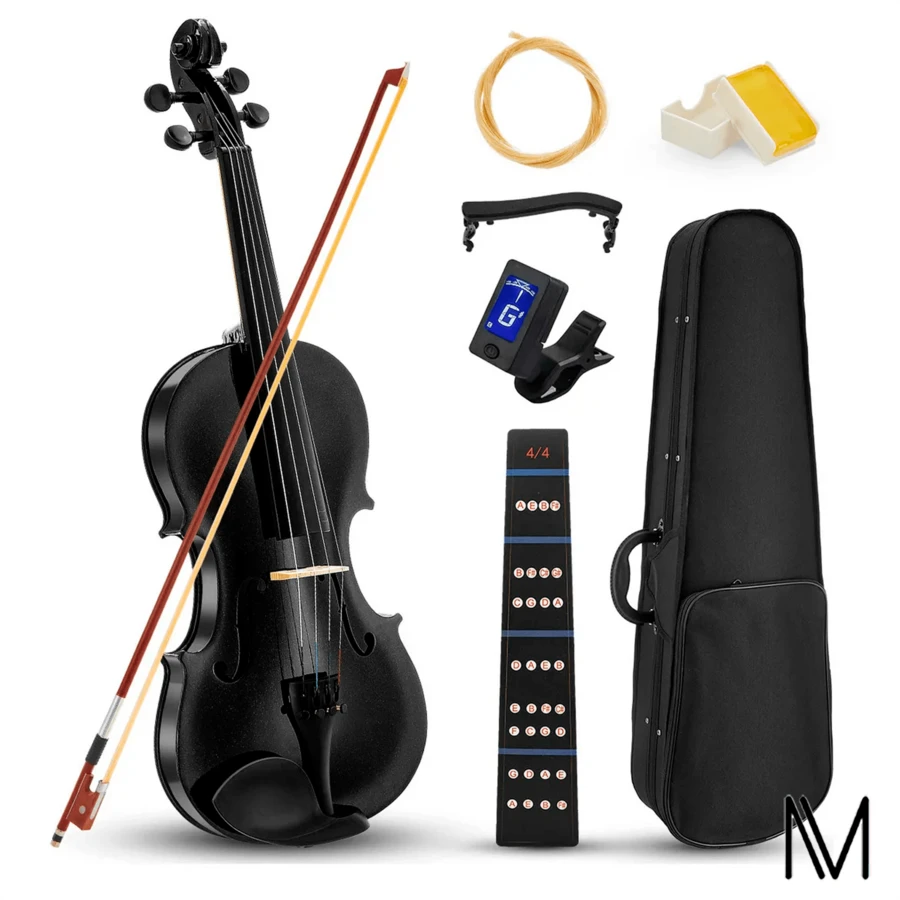 Stringed Musical Instruments - Black - View 1