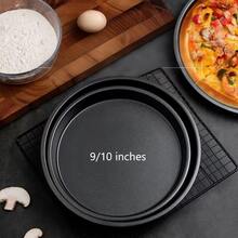 1-2个碳钢披萨烤盘，带不粘涂层，适用于家庭烘焙披萨、蛋糕、面包、烤肉和甜点，轻松满足各种烘焙需求。 - 彩色 - 查看 11