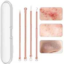 Kit de herramientas para eliminar acné y puntos negros - Eliminador de acné y puntos negros, reduce las marcas de acné, aclara las imperfecciones, cuidado de la piel, belleza para mujeres, herramienta de limpieza de poros, herramienta de limpieza profunda, herramienta de cuidado facial, gancho de limpieza de poros - multicolor - Ver 18