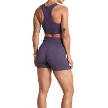Short Legging  Sport Feminina - Purple - View 3