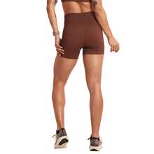 Short Legging  Sport Feminina - Chocolate Brown - View 3