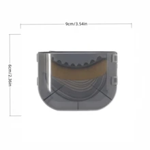 LAMBANO Lymphatic Contour Face Brush, Crescent Brush For Facial Massage And Skin Care - Khaki - View 5