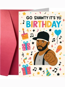 1 Funny Birthday Card | "In Da Club Birthday Card" , Ideal For Birthdays Or Any Occasion - Multicolor - View 1