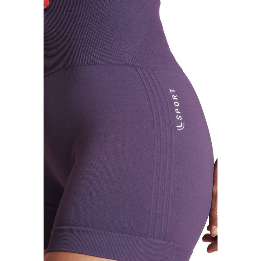 Short Legging Sport Feminina - Purple - View 1