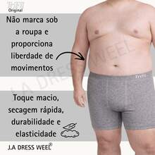 Trifil Men Boxers - 灰色 - 查看 3