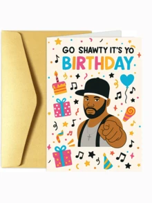 1 Funny Birthday Card | "In Da Club Birthday Card" , Ideal For Birthdays Or Any Occasion - Multicolor - View 8