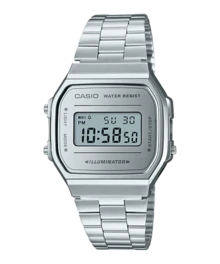 Reloj Casio Moda Modelo: A168WEM-7VT - Gris - Ver 1