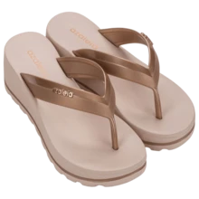 Azaleia Orthopedic Sandal For Plantar Fasciitis And Heel Spur, Sizes 33 To 39 - 乾枯玫瑰色 - 查看 1