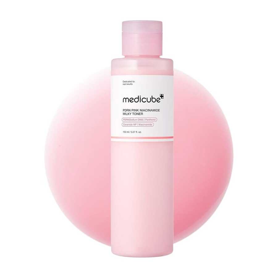 Medicube PDRN Pink Niacinamide Milky Toner - Unifying Toner - Niacinamide - View 1