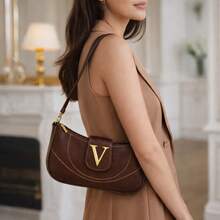 Velure Classy Women's Handbag – Modern Style That Elevates Your Look - Coffee - View 5