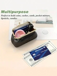 小型透明旅行收纳袋、便携式迷你口红和化妆包、配件和杂物收纳袋、耳机和数据线收纳袋、透明零钱包、卡包化妆包、度假收纳袋、大容量化妆品收纳化妆盒、可容纳口红、刷子、护肤品、手机、硬币、小物件、适用于家庭、礼物、度假和节日万圣节圣诞节多功能用途、波西米亚风、适用于假日海滩、浴室收藏、卧室收藏、大容量 - 白色 - 查看 8