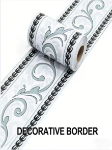 时尚腰线波浪引导线美化装饰窗台地面墙贴壁纸防水 - C - 查看 3