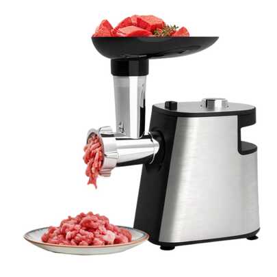 Moedor de Carne Faz Linguiça e Bike Elétrico Potente para Uso Doméstico 127V ou 220V