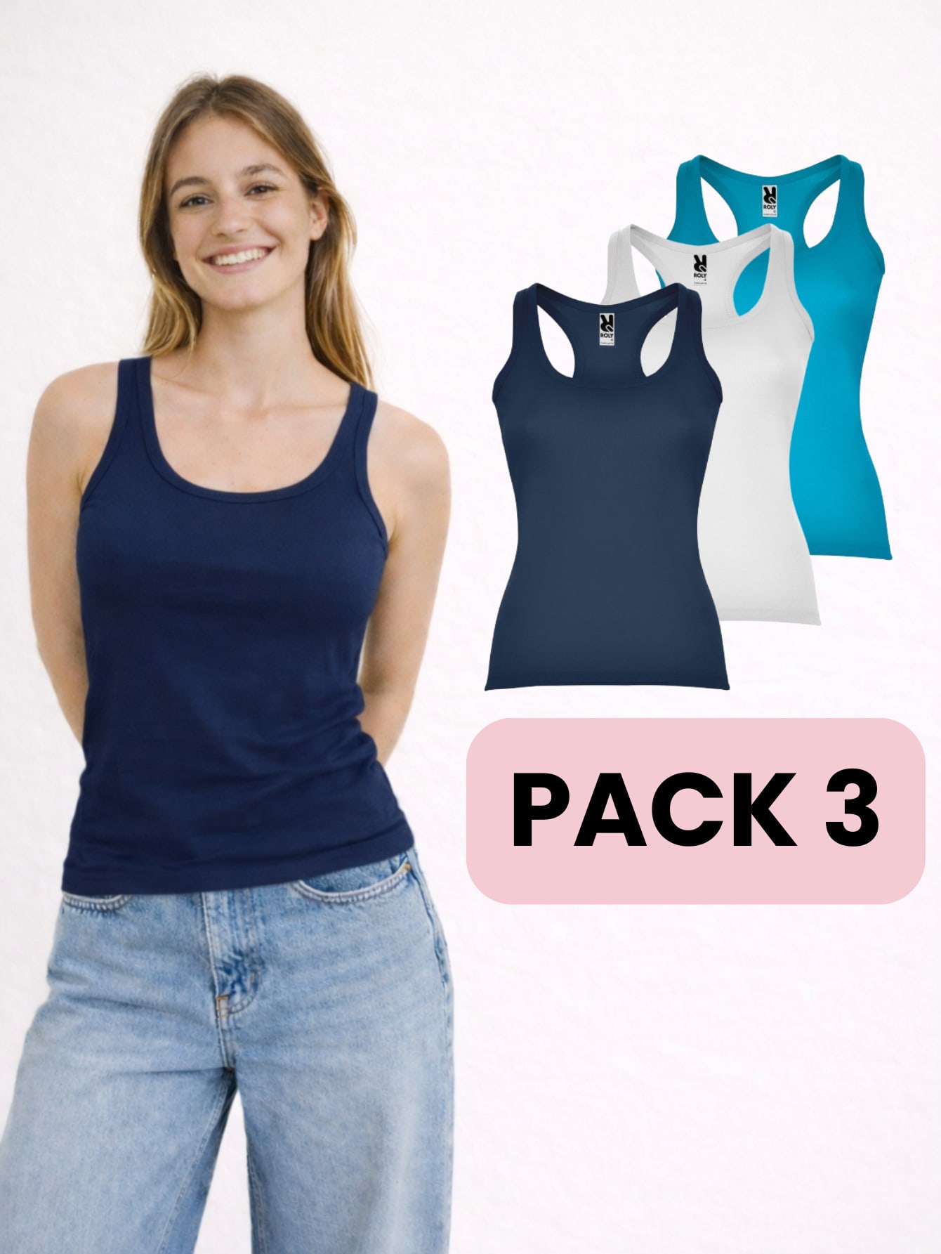 Turquoise, White and Navy Blue