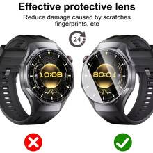 2 Stücke Komfort-Passform Displayschutzfolie aus gehärtetem Glas für Watch GT6/GT5/GT4/GT2Pro Serie, mit Selbstausrichtungsrahmen, 9H Härte, hohe Klarheit, empfindliche Berührung, Feder-Geschenk - Verschiedenfarbig - Übersicht 7