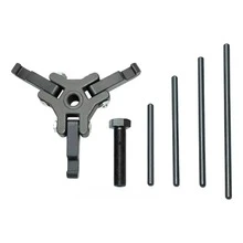 Vmingo Kit Extractor de Poleas Damper (Cigüeñal) 3 Garras con Estuche – Compatible con GM, Chrysler, Mitsubish1 - Extractor Polea Damper GM CR 3 Garras 6Pzs - Ver 2