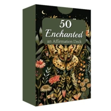 Carte di affermazioni positive per uso quotidiano, un set di targhe di affermazioni, un gioco di carte interattivo e divertente adatto a coppie e famiglie, per sbloccare momenti di comunicazione calorosa, ideale come regalo romantico per San Valentino e Capodanno - Carta farfalla - Visualizzare 2