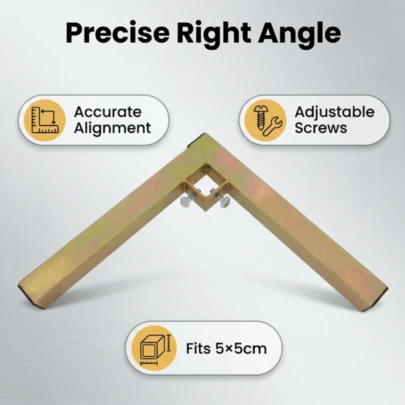 Steel Structure Brick Right Angle Clamp Is A Professional Auxiliary Tool Designed For Masons And Construction Teams. It Is Mainly Used For Precise Positioning And Firm Fixing When Laying Bricks, Blocks, And Placing Stones, Which Helps Improve The Accuracy And Efficiency Of Construction.