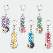 Tamon-Kun Wa Docchi! Tamon's B-Side Acrylic Keychain – Featuring Tamon & Hiyori, Anime Character Display Figure Bag Charm Collectible Gift - Multicolor - View 2